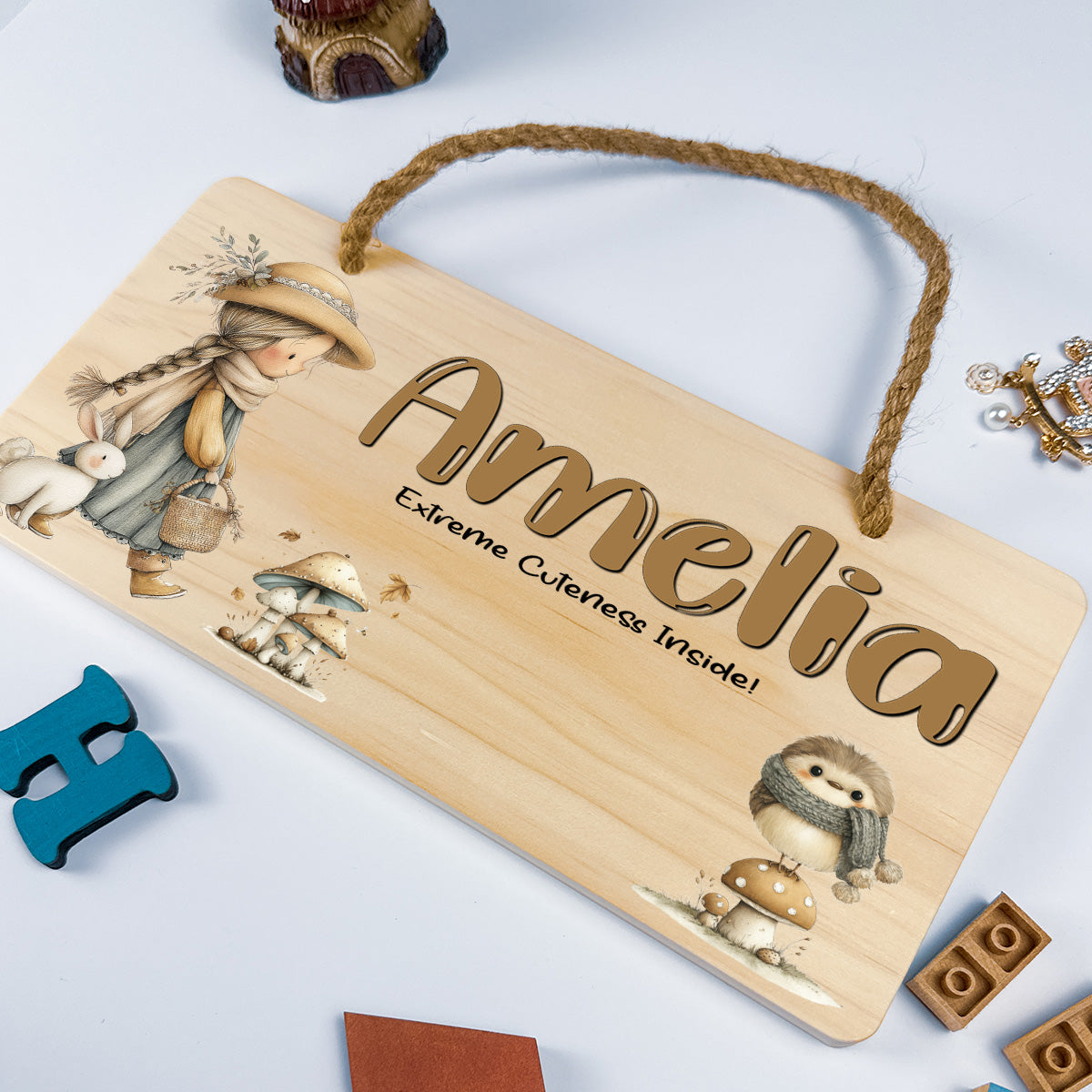 Personalised Door Sign – Autumn Design 02