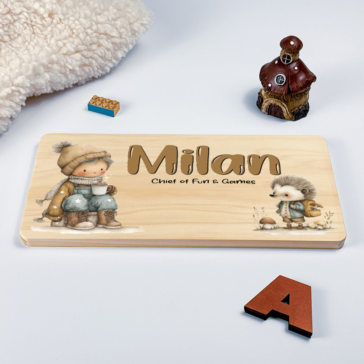 Personalised Door Sign – Autumn Design 05