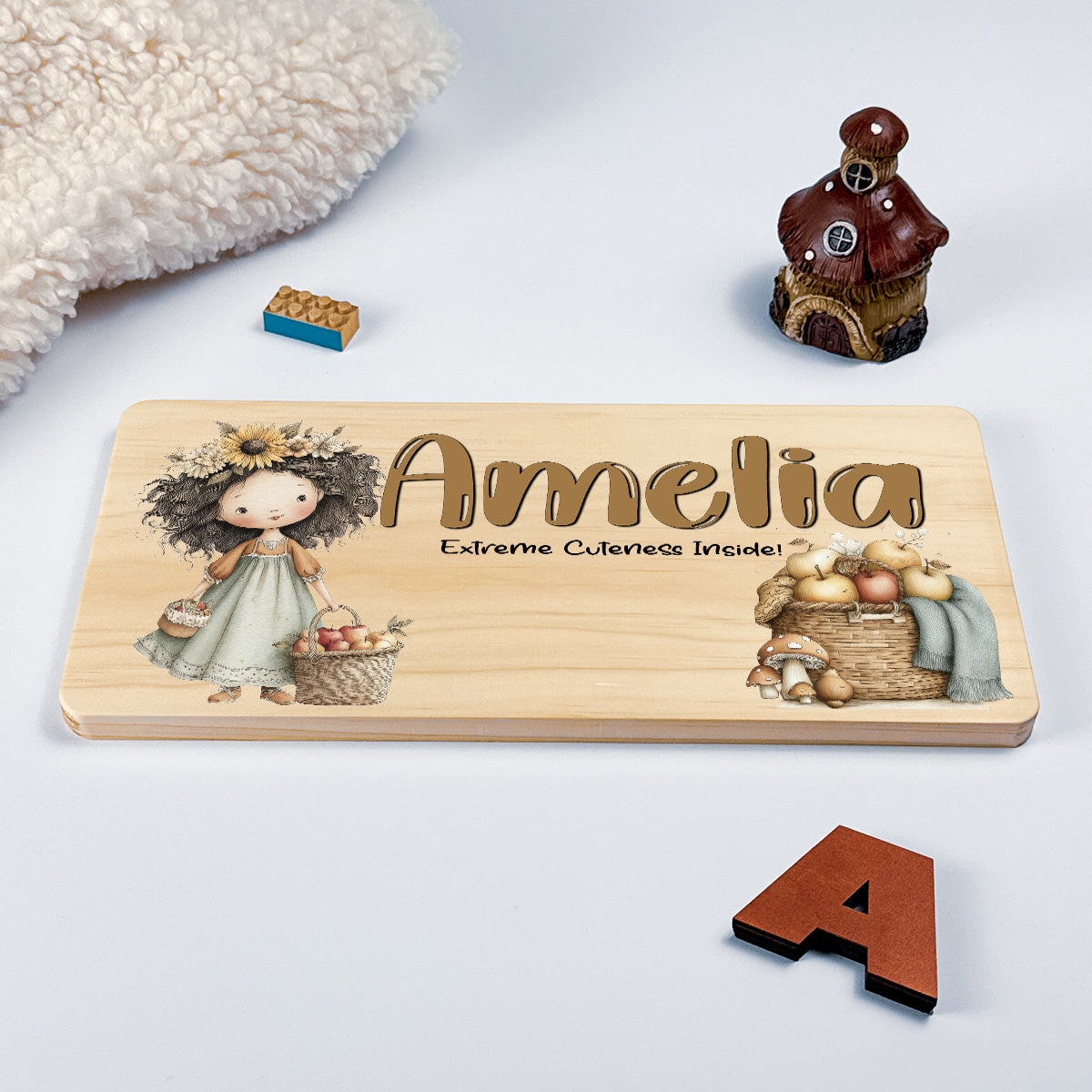 Personalised Door Sign – Autumn Design 04