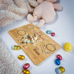 Personalised Easter Bunny Tray – Dancing Petal Design