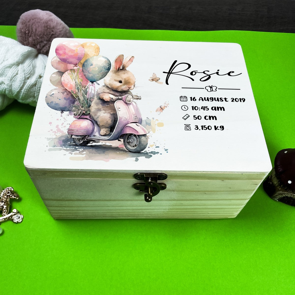 Keepsake Box - Rabbit - Design 04