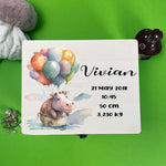 Keepsake Box - Hippo - Design 11